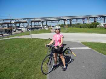 Bike rental on Mississippi River Trail